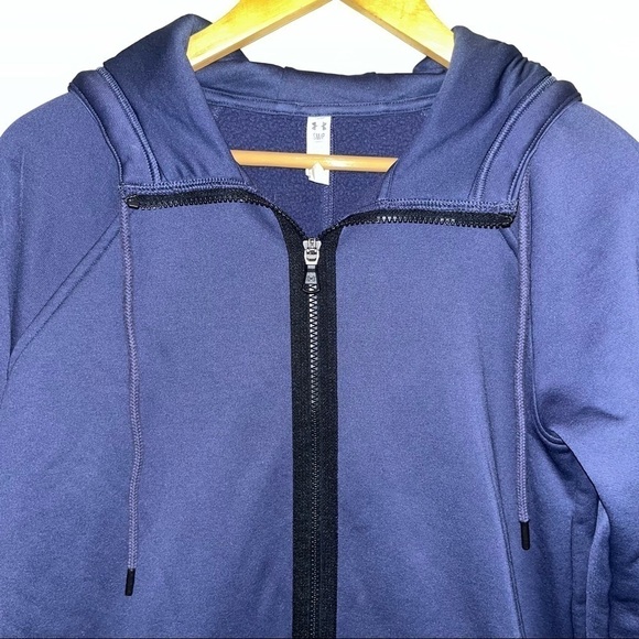 Under Armour Storm1 ColdGear Full Zip Up Jacket Women’s Size Small - Picture 2 of 11